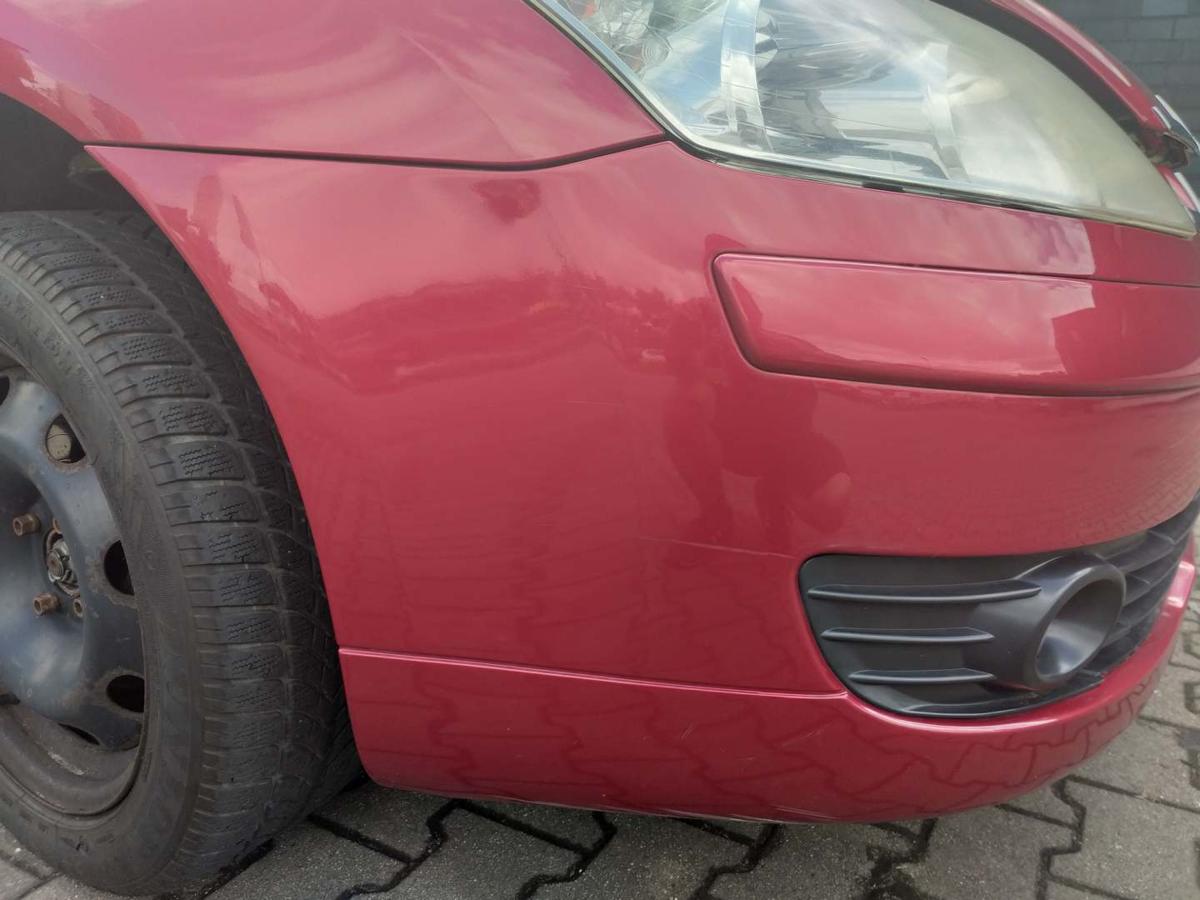 Citroen C4 original Stoßstange Stossfänger vorn EKQ Luziferrot Bj.2006